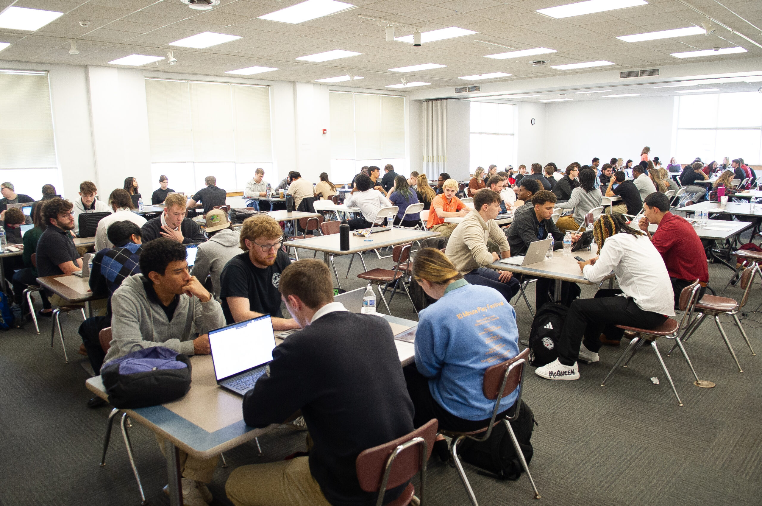 Blackburn business students participate in labor negotiation event