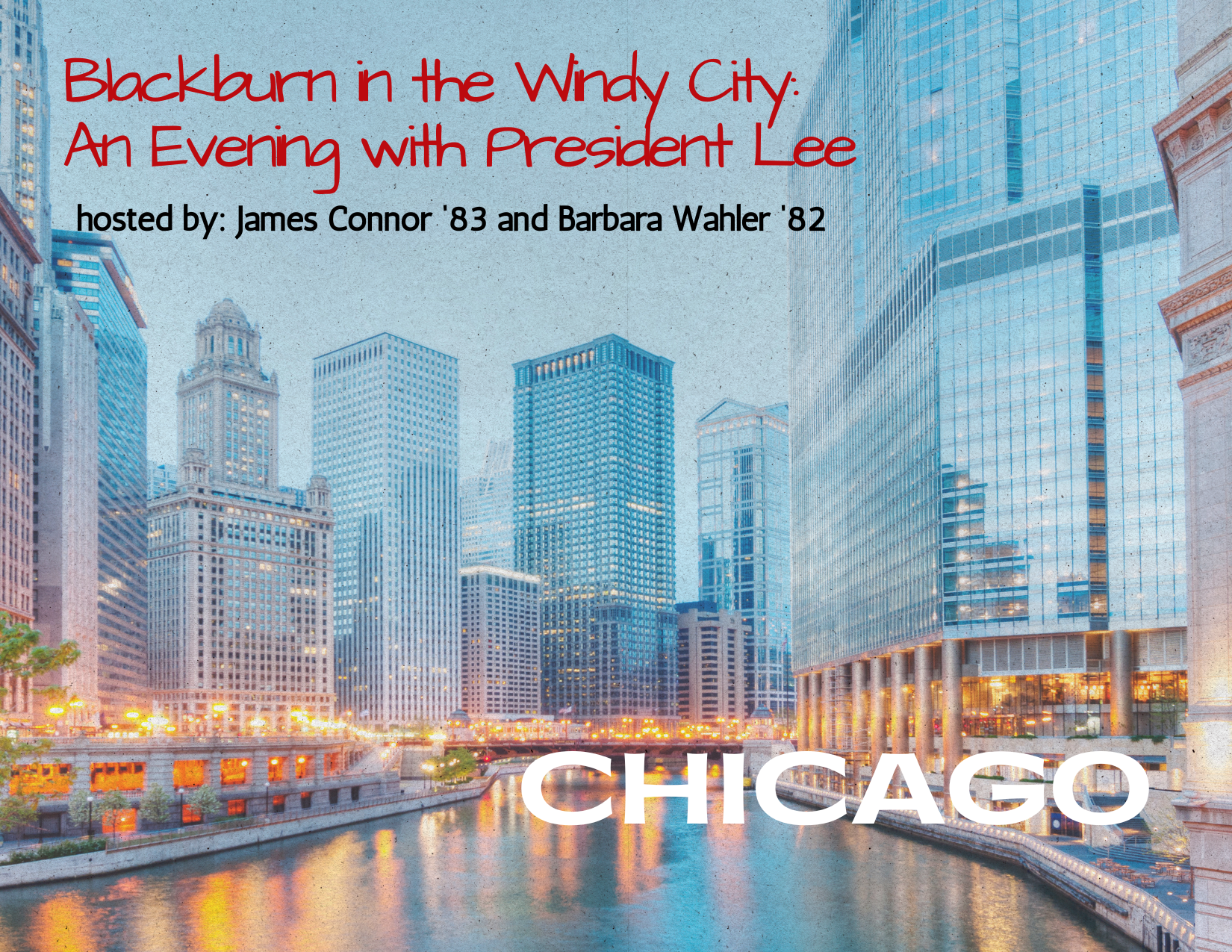 Blackburn in the Windy City: An Evening with President Lee in Chicago
