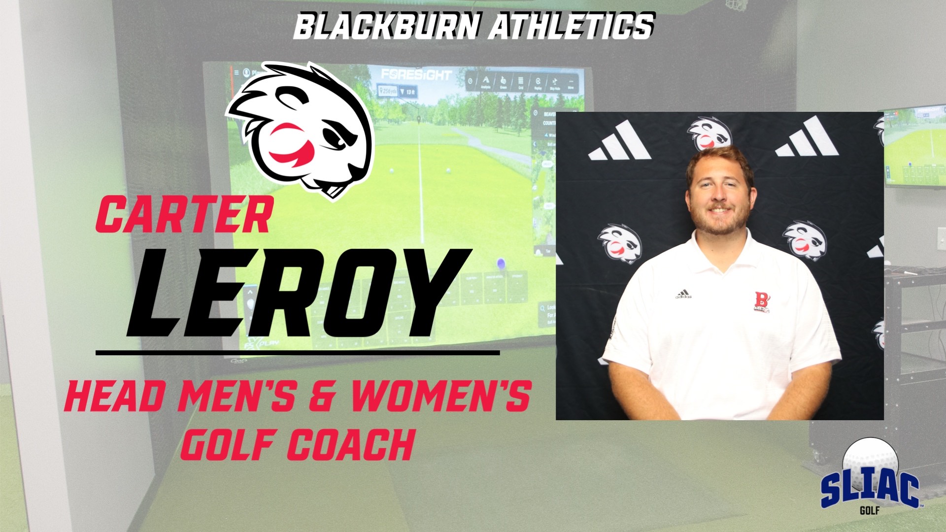 Blackburn Athletics Carter LeRoy Head Men's & Women's Golf Coach