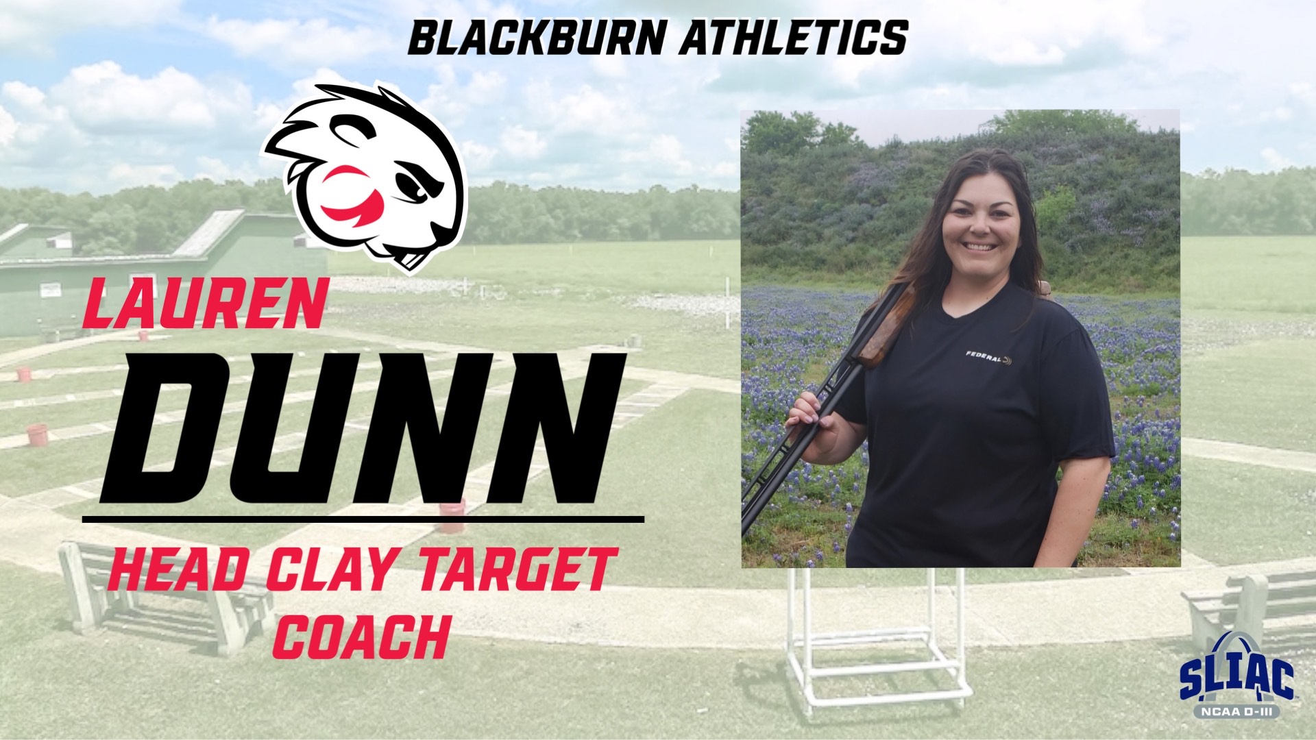 Blackburn Athletics Coach Lauren Dunn Head Clay Target Coach