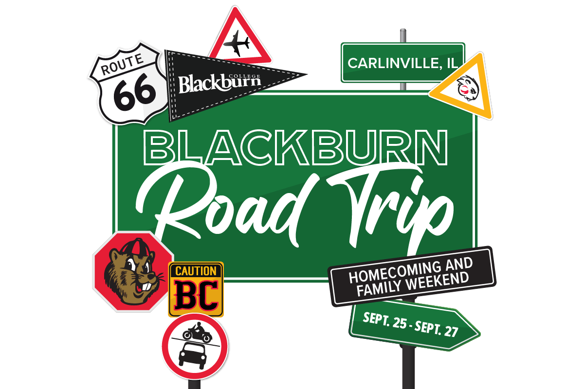 Blackburn Homecoming & Family Weekend logo